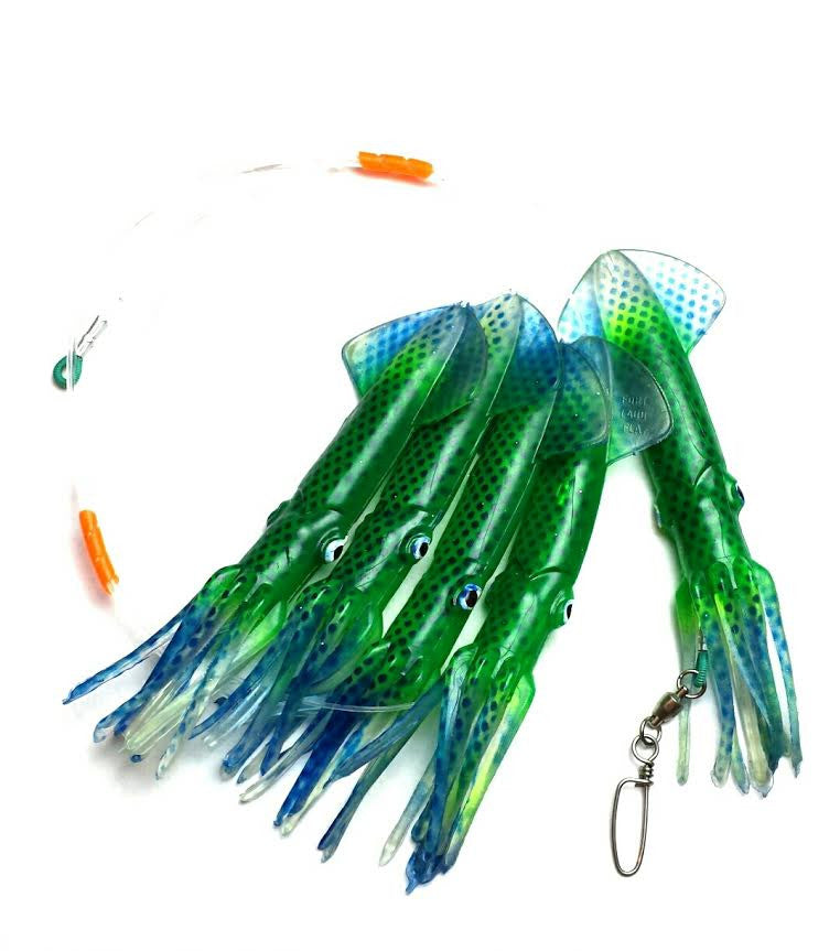 lobo-sportfishing - Lobo Lures Moldcraft Squid Daisy Chain 9 Inch - Lobo Lures - 