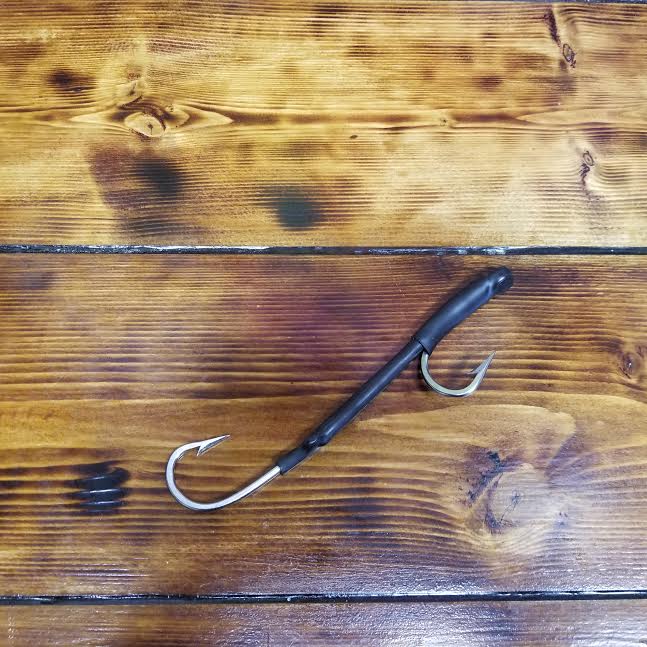 bass fishing hook sets Lobo Lures Heavy Duty Single Hook Set Rig 7/0 I Lobo Lures