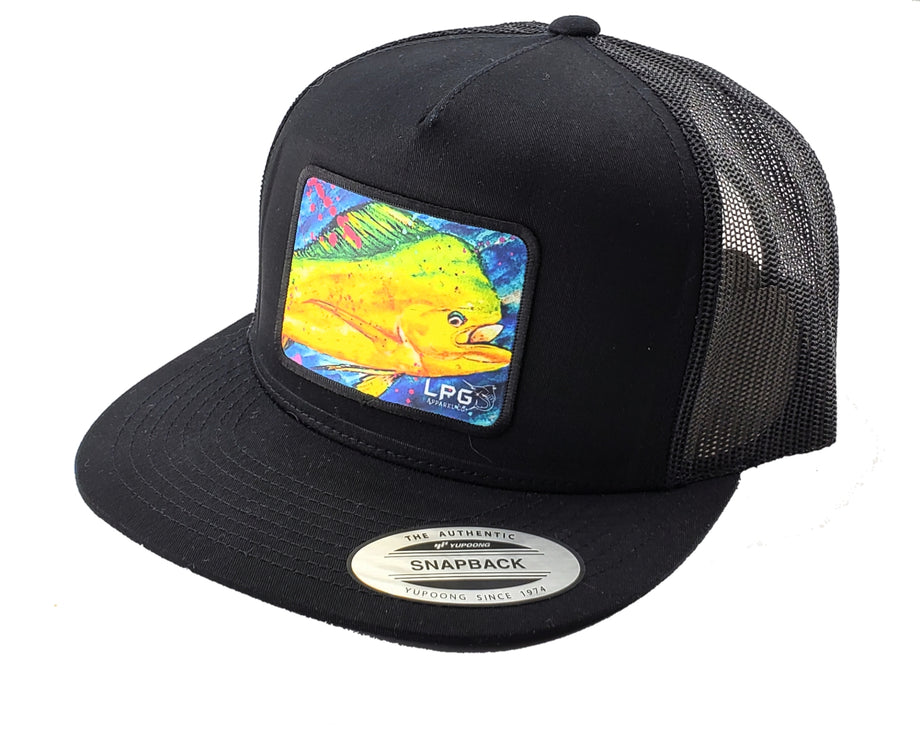 LPG Apparel Mahi Vibes Splatter Classic Snapback Flat Brim