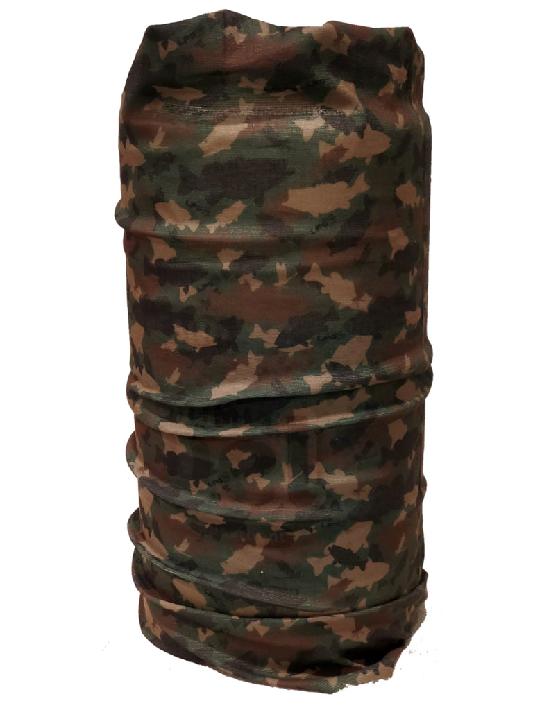 LPG Apparel Co. Woodland Camo Fishing and Hunting Gaiter Camouflage  face Mask 