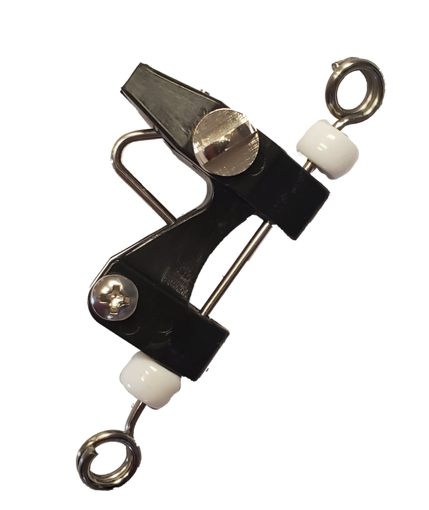 Lobo Lures Release outrigger Clips these are thru-wire outrigger clips downrigger clip, flat-line clip, kite fishing kite clip