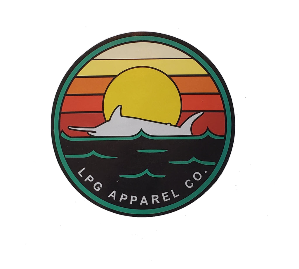 Lobo Lures Sticker, LPG Apparel Co. Sticker, Marlin Sticker, Aftco Sticker, Costa Sticker