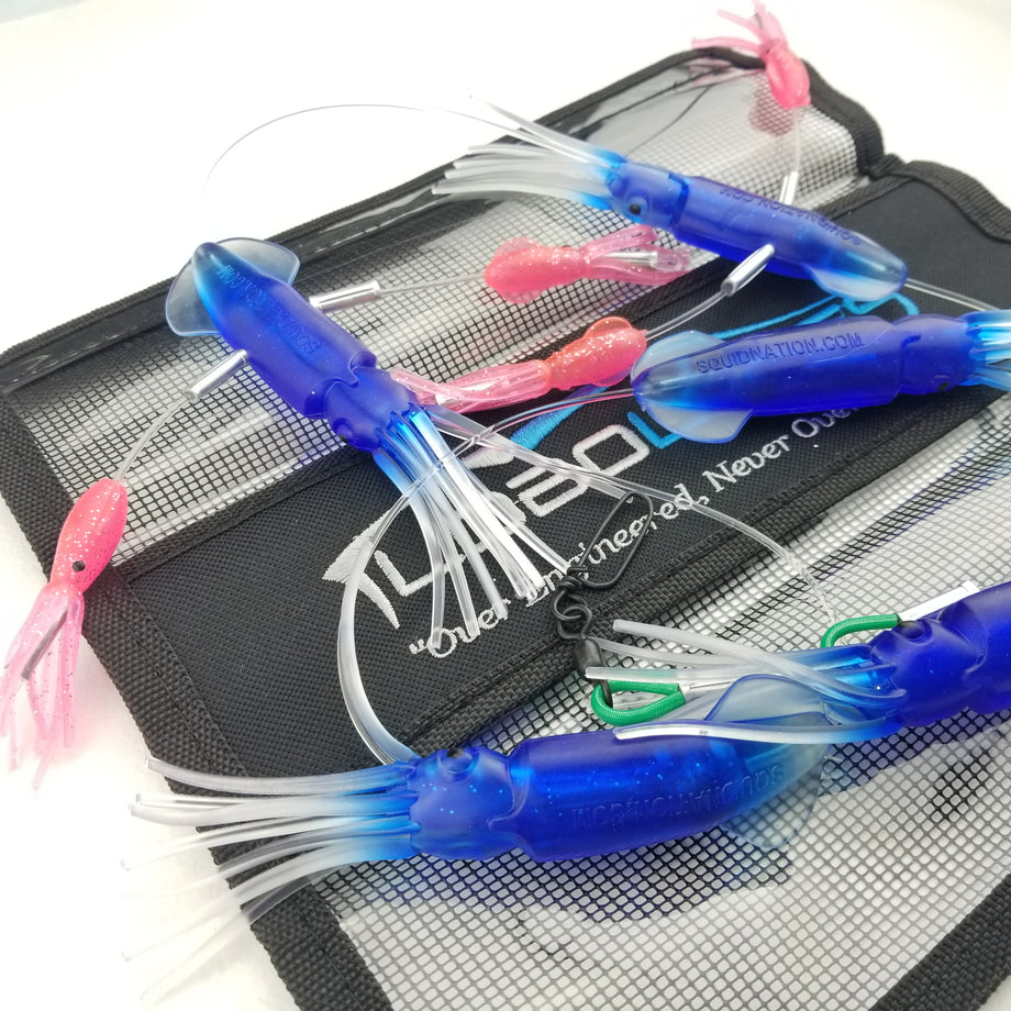 SquidNation Game Gamefish Mini Tuna Flippy-Floppy Thing Daisy Chain – Lobo  Lures