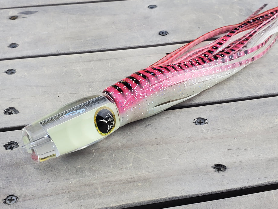 1656 fishing lure Lobo Lures #51 Typhoon Super Glow Trolling Lure