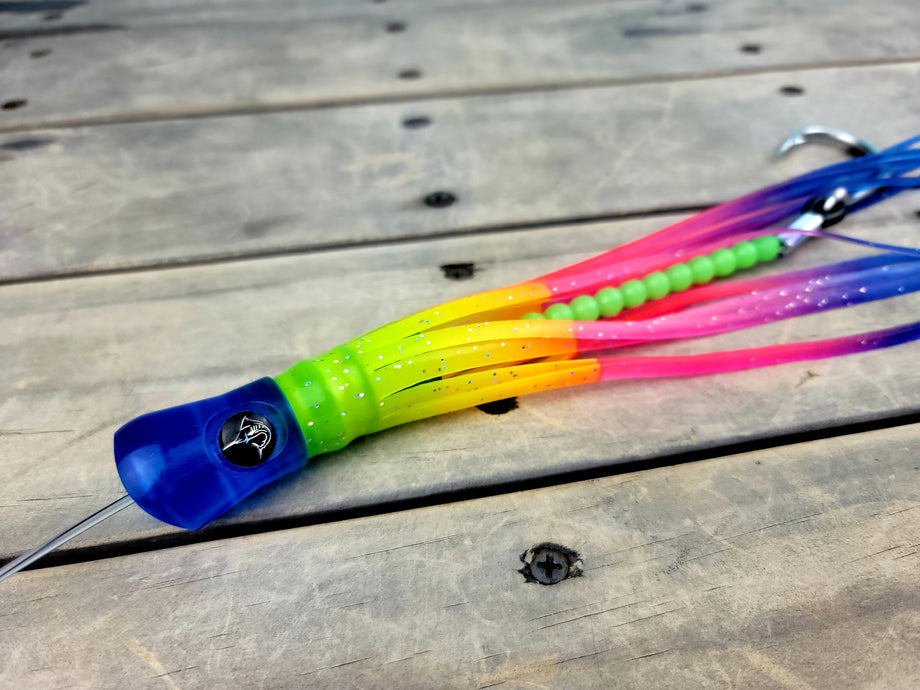 Lobo Lures 8mm Glow Chartreuse Beads up to 400lb Leader