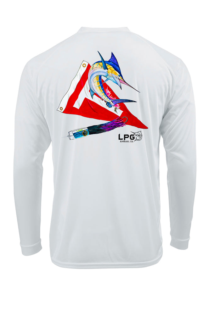 LPG Apparel Co. Tag & Release Marlin Performance UPF 50+ T-Shirt, Fishing T-Shirt, Offshore Fishing Tee, Fishing Tee, Marlin T-Shirt