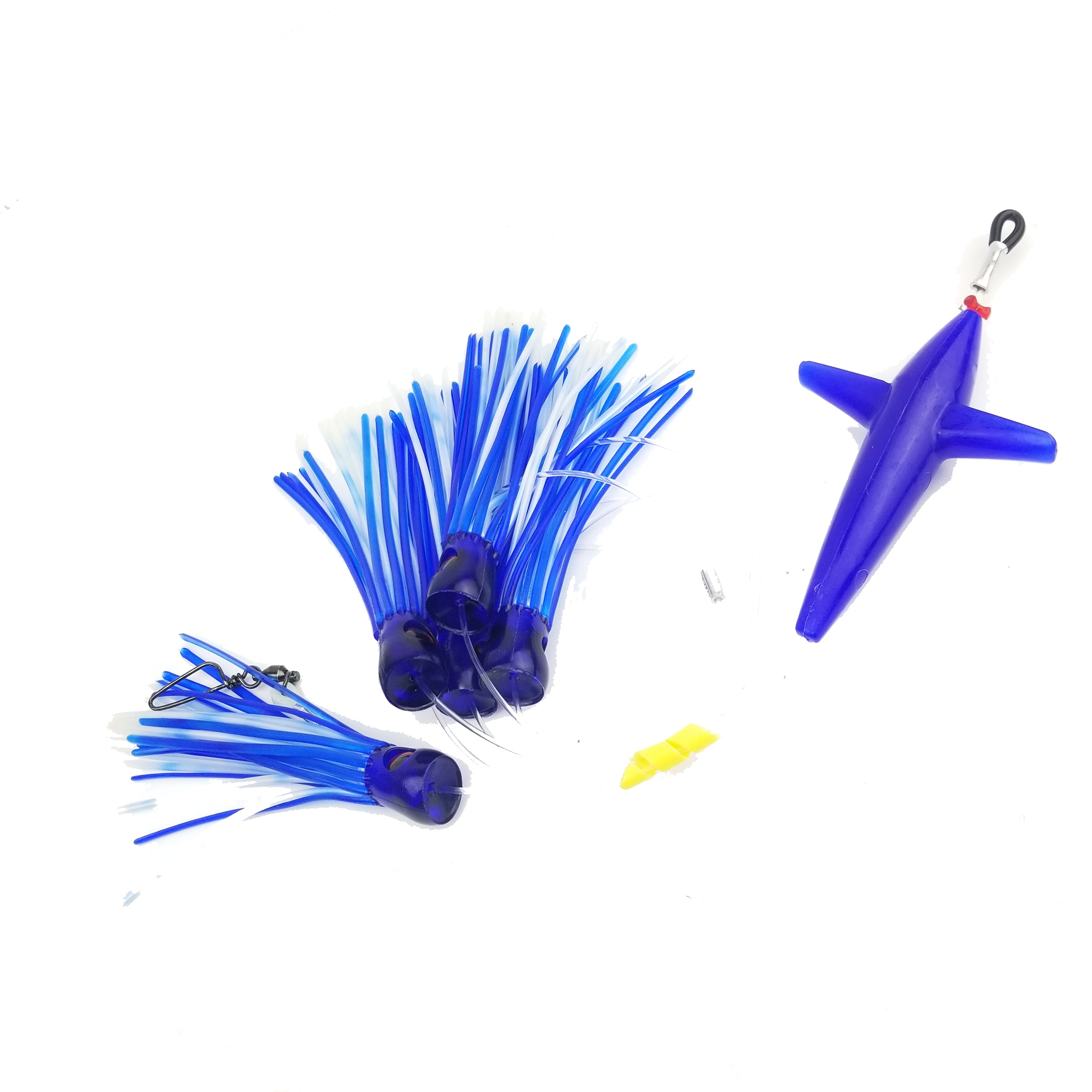 SUNGOOYUE Leurres de Pêche à la Traîne, Daisy Chain Bird Feather Teaser Leurres de Pêche en Plumes pour l'eau Salée Offshore SUNGOOYUE Leurres de Pêche à la Traîne, Daisy Chain Bird Feather Teaser Leurres de Pêche en Plumes pour l'eau Salée Offshore