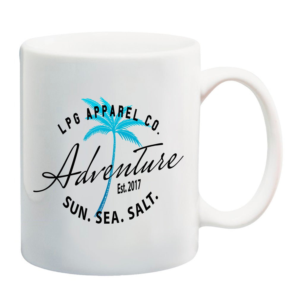 lobo-sportfishing - LPG Apparel Co. Adventure Palms 11 oz. Ceramic Coffee Mug - LPG Apparel Co. - Drinkwear