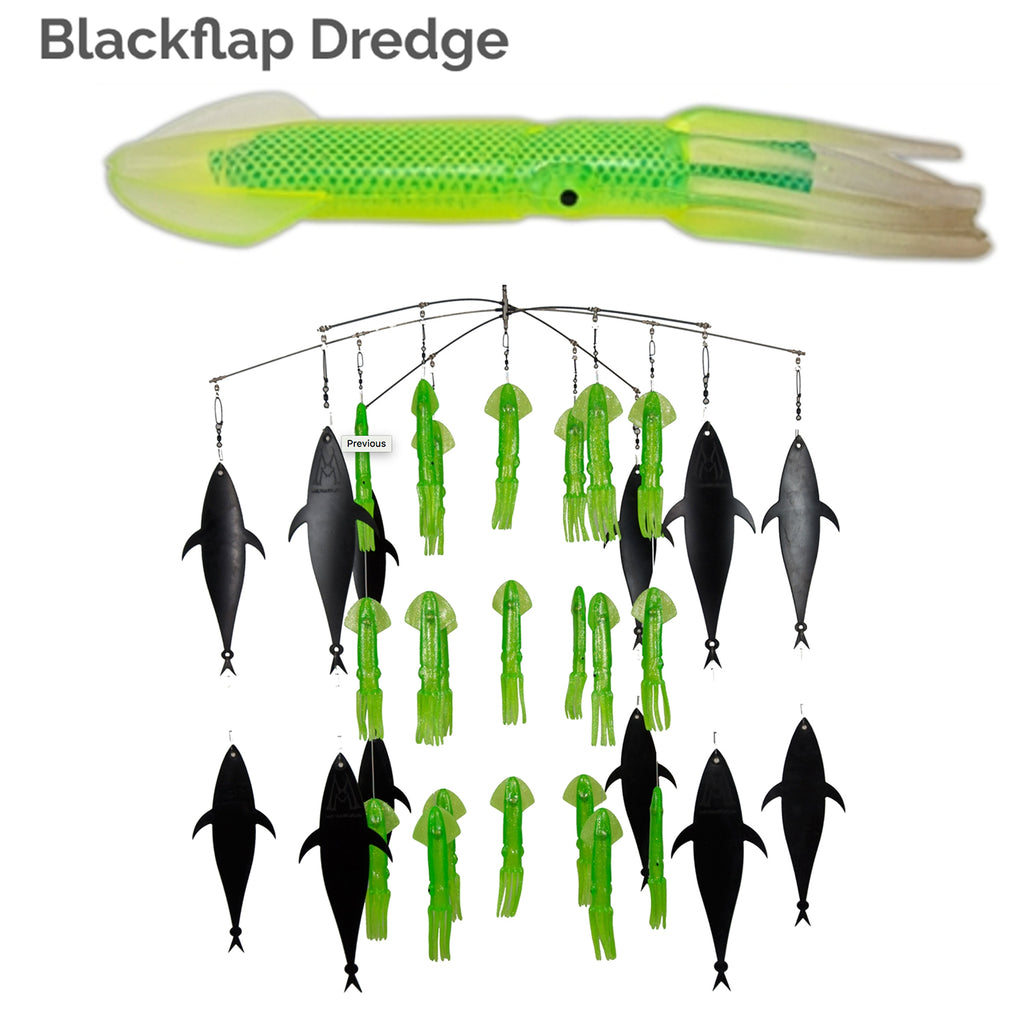 lobo-sportfishing - SquidNation Blackflap Squid Dredge - Squidnation - 
