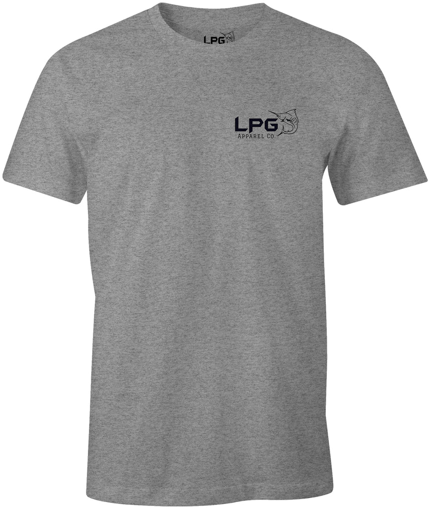 lobo-sportfishing - LPG Apparel Co. Blue Marline Bill Buster by Mark Ray T-Shirt - LPG APPAREL CO - T-Shirt