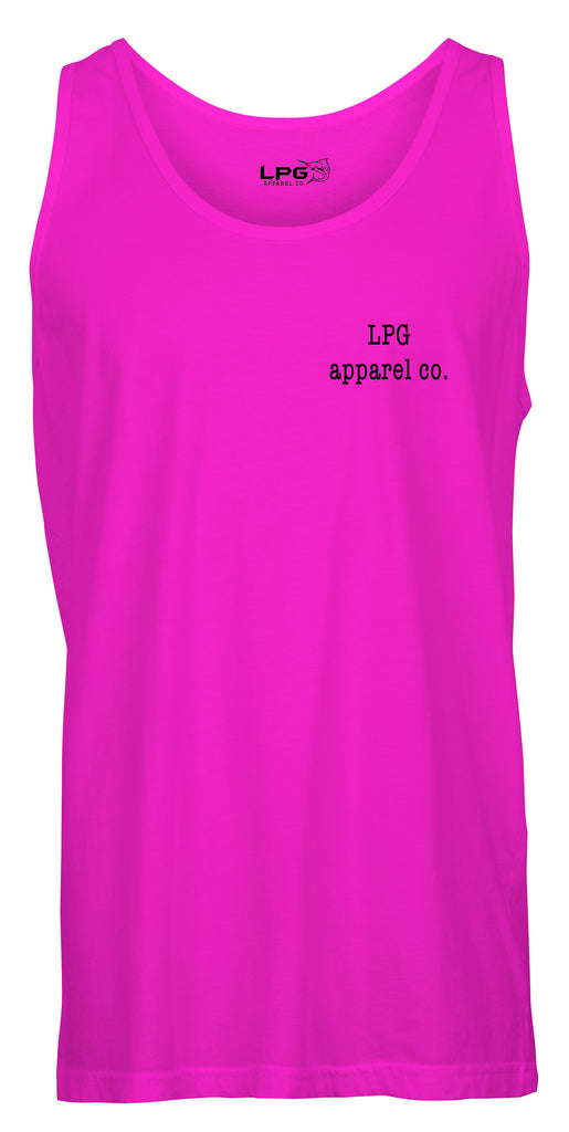 lobo-sportfishing - LPG Apparel Co. Smile Palm Tree Surf Unisex Tank Top - LPG Apparel Co. - Tank