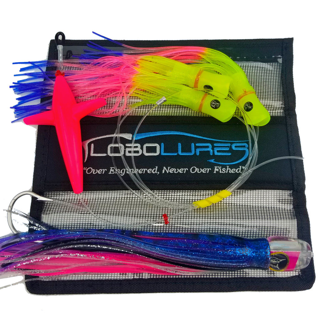 lobo-sportfishing - Lobo Lures #202 Bigeye Candy UV Pelagic Magic Skipjack Hybrid Daisy Chain - Lobo Lures - Daisy Chains