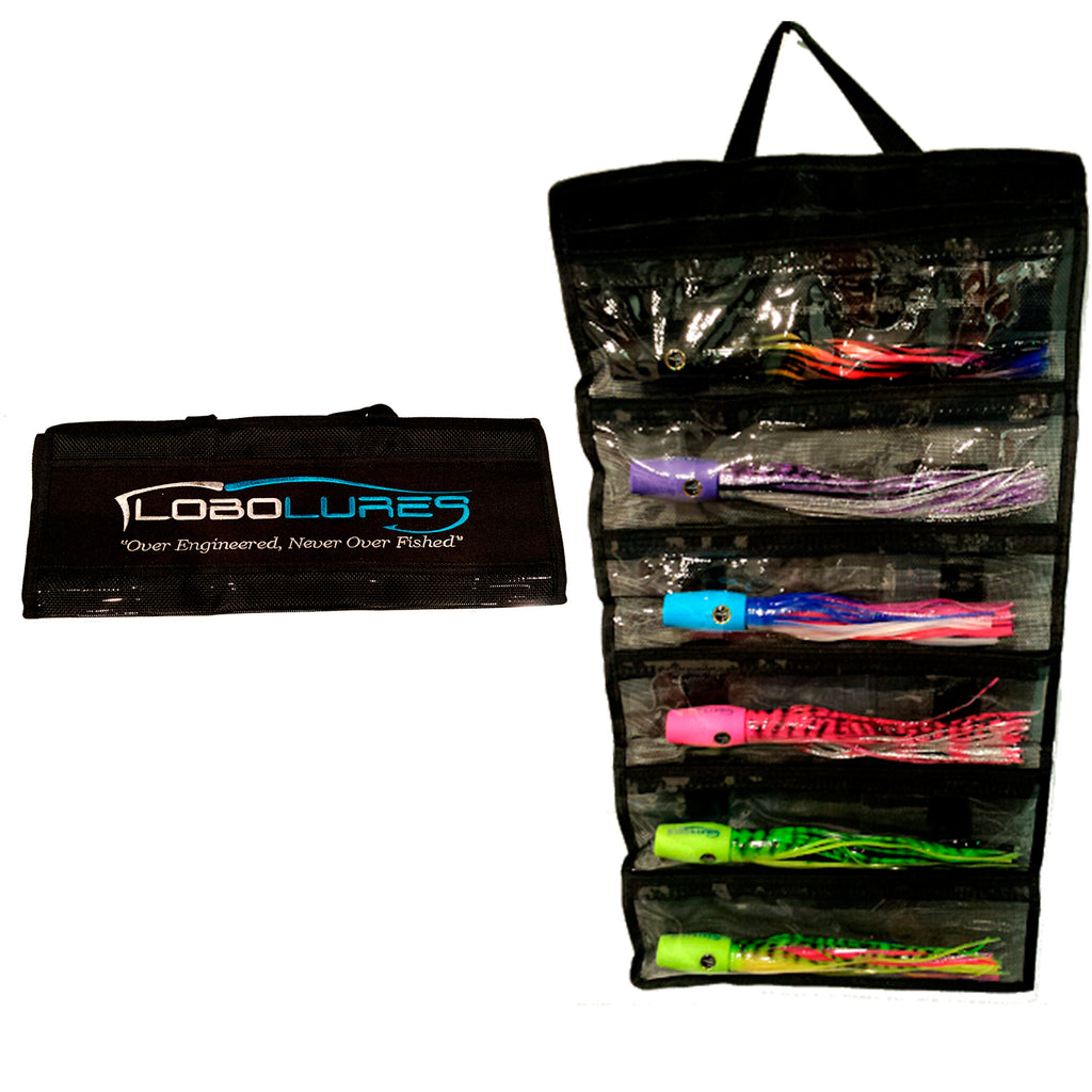 lobo-sportfishing - Lobo Lures #2 Large 6 Pocket Lure Bags - Lobo Marine Products LLC. - Lure Bags