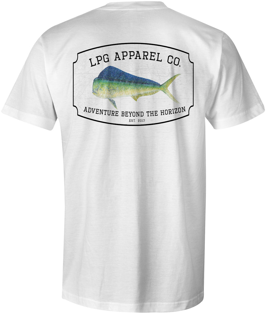 lobo-sportfishing - Vintage Mahi - Lobo Lures - T-Shirt