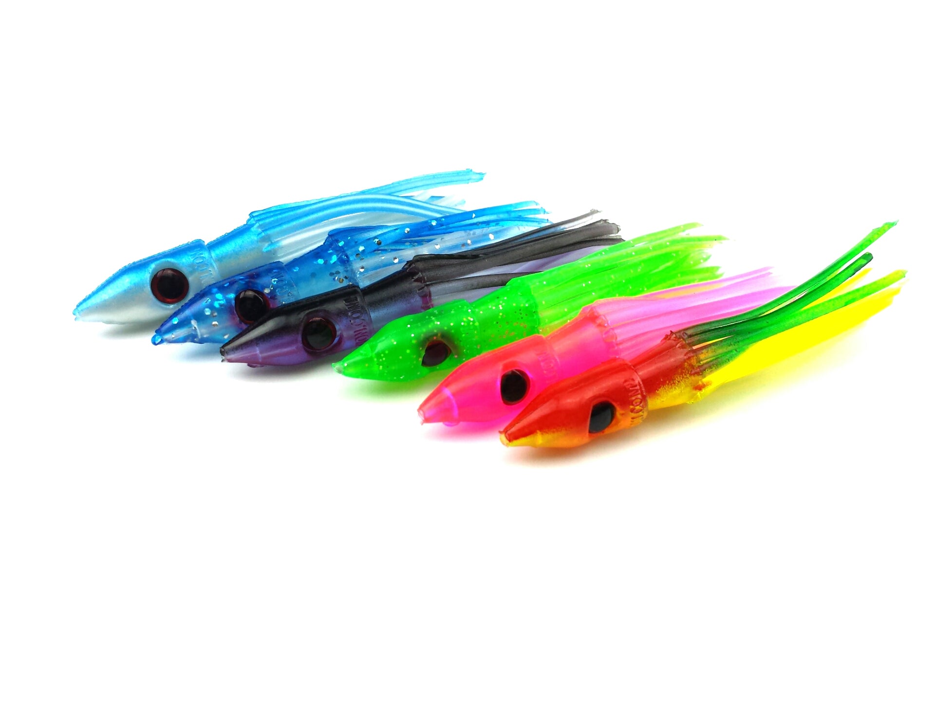 bullet fishing lures SquidNation Tuna Rubber Bullet Slammers – Lobo Lures