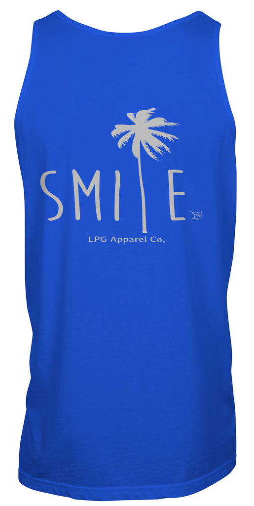 lobo-sportfishing - LPG Apparel Co. Smile Palm Tree Surf Unisex Tank Top - LPG Apparel Co. - Tank