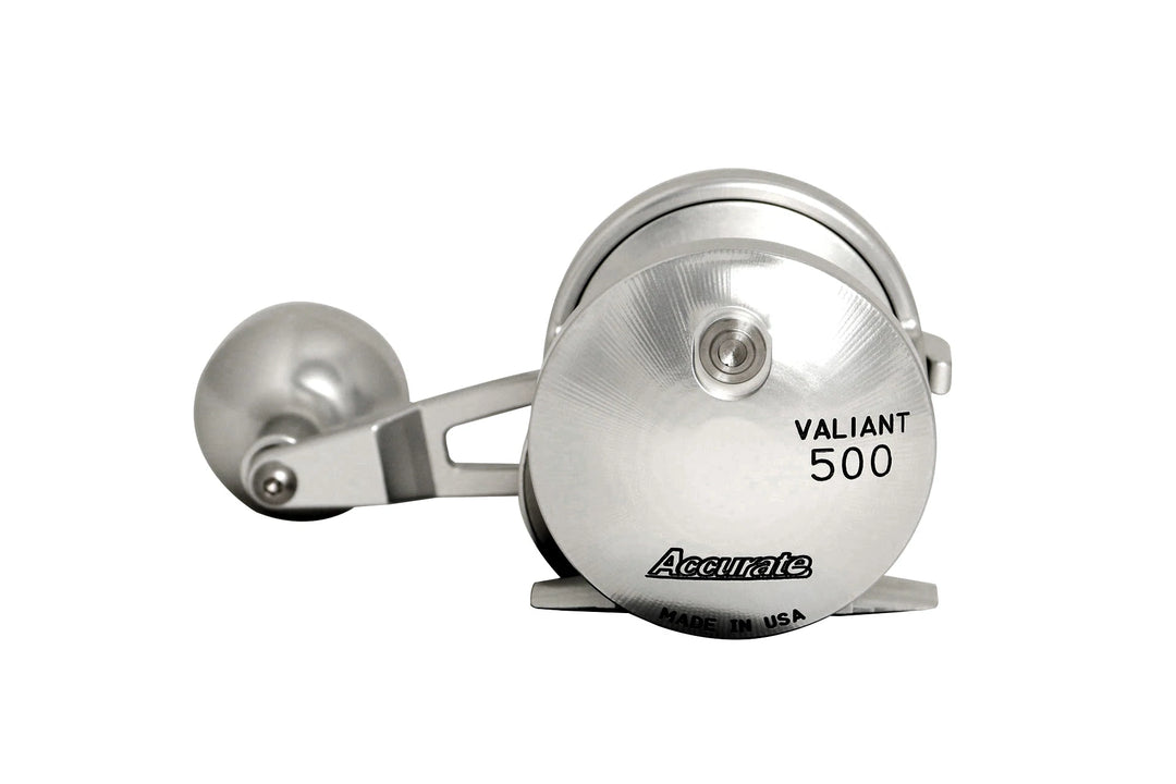リール Accurate Valiant 500 Narrow 2-speed Reel Accurate Valiant Two Speed Reel – Lobo Lures